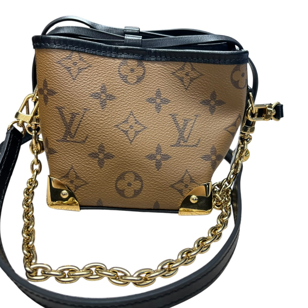LOUIS VUITTON Monogram Reverse Dauphine Mini Crossbody Bag | Authentic Pre-Owned Luxury