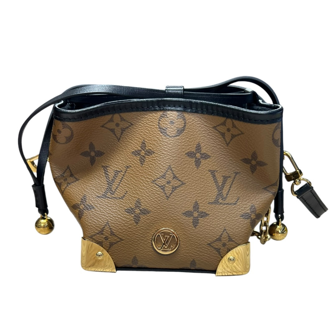 LOUIS VUITTON Monogram Reverse Dauphine Mini Crossbody Bag | Authentic Pre-Owned Luxury