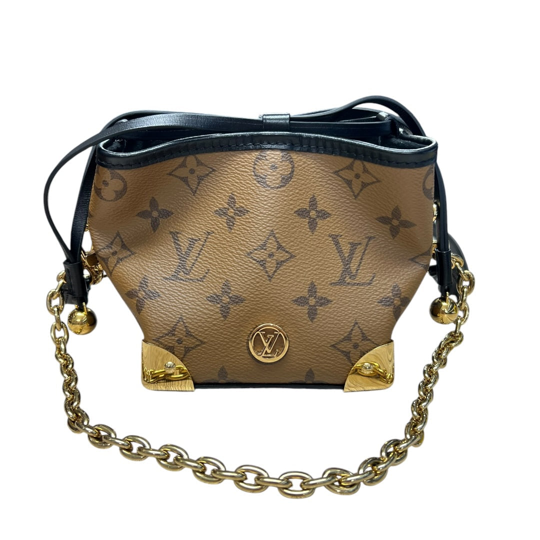 LOUIS VUITTON Monogram Reverse Dauphine Mini Crossbody Bag | Authentic Pre-Owned Luxury