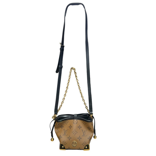 LOUIS VUITTON Monogram Reverse Dauphine Mini Crossbody Bag | Authentic Pre-Owned Luxury