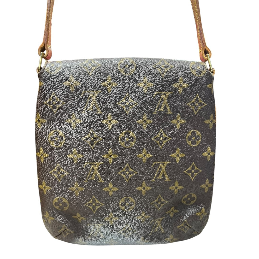 LOUIS VUITTON Monogram Musette Salsa Crossbody Bag Brown Gold Hardware | Authentic Pre-Owned Luxury