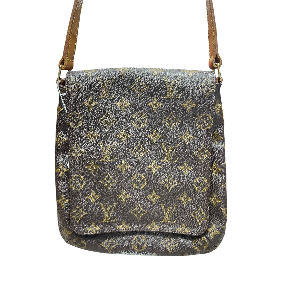 LOUIS VUITTON Monogram Musette Salsa Crossbody Bag Brown Gold Hardware | Authentic Pre-Owned Luxury