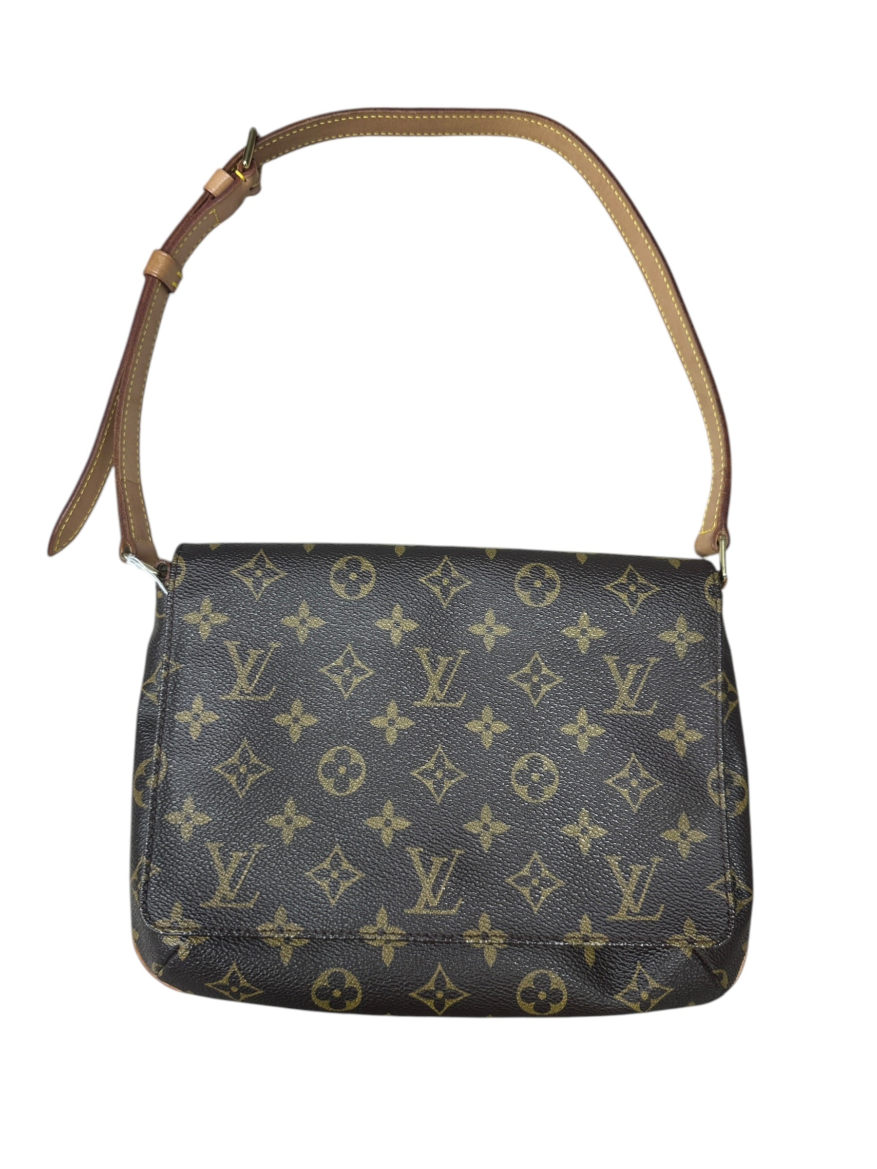LOUIS VUITTON Monogram Musette Salsa Shoulder Bag Brown Gold Hardware | Authentic Pre-Owned Luxury