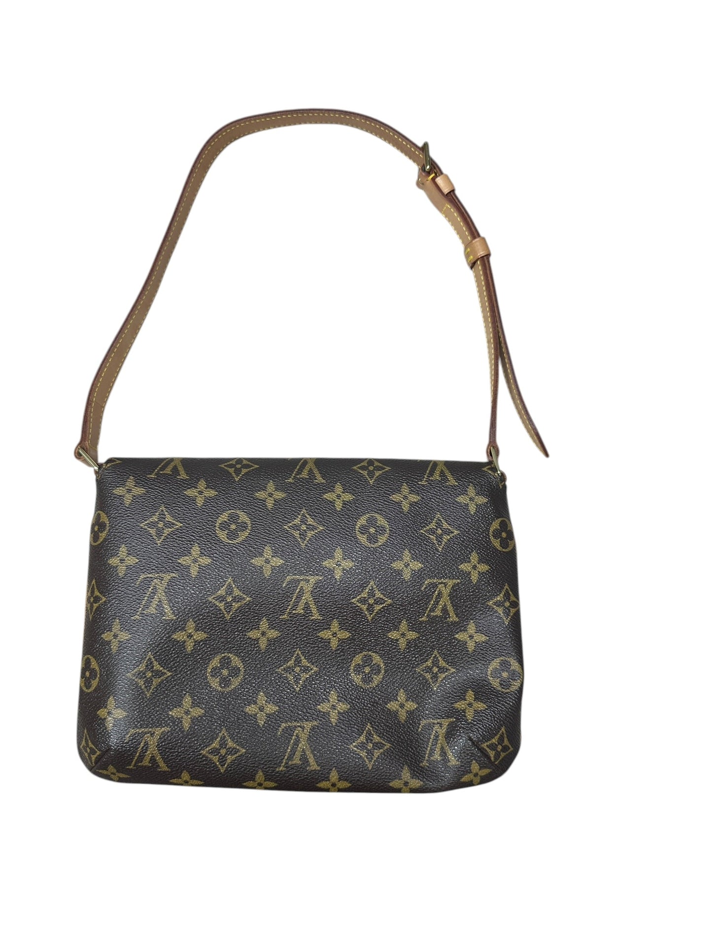 LOUIS VUITTON Monogram Musette Salsa Shoulder Bag Brown Gold Hardware | Authentic Pre-Owned Luxury