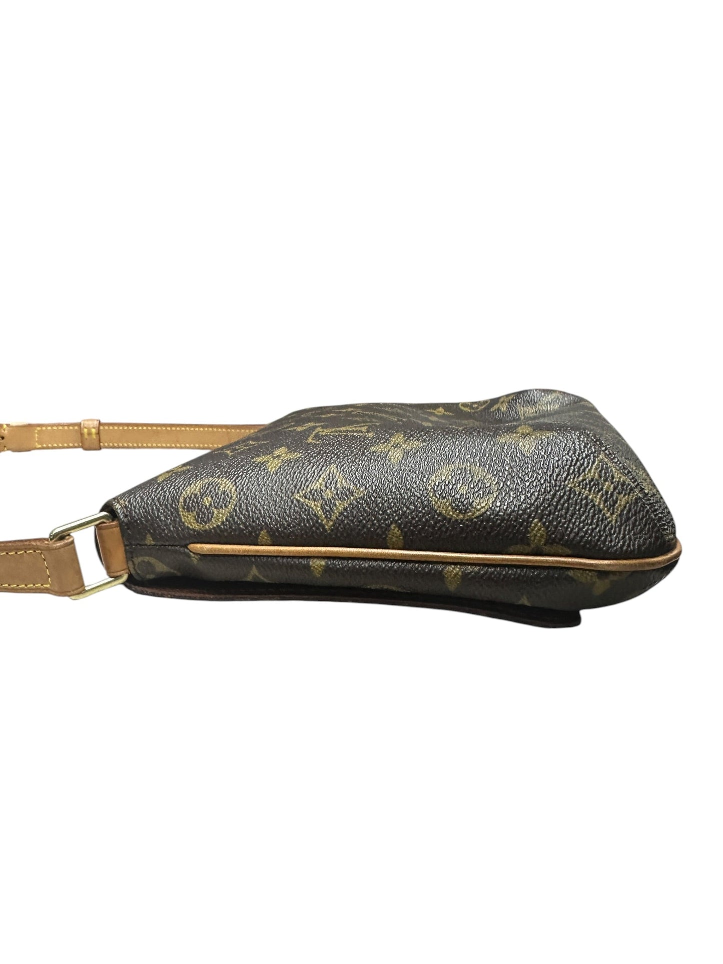 LOUIS VUITTON Monogram Musette Salsa Shoulder Bag Brown Gold Hardware | Authentic Pre-Owned Luxury