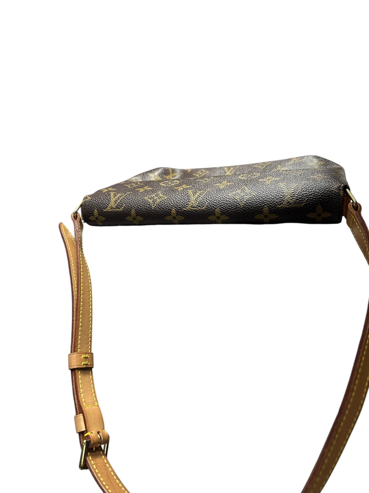 LOUIS VUITTON Monogram Musette Salsa Shoulder Bag Brown Gold Hardware | Authentic Pre-Owned Luxury