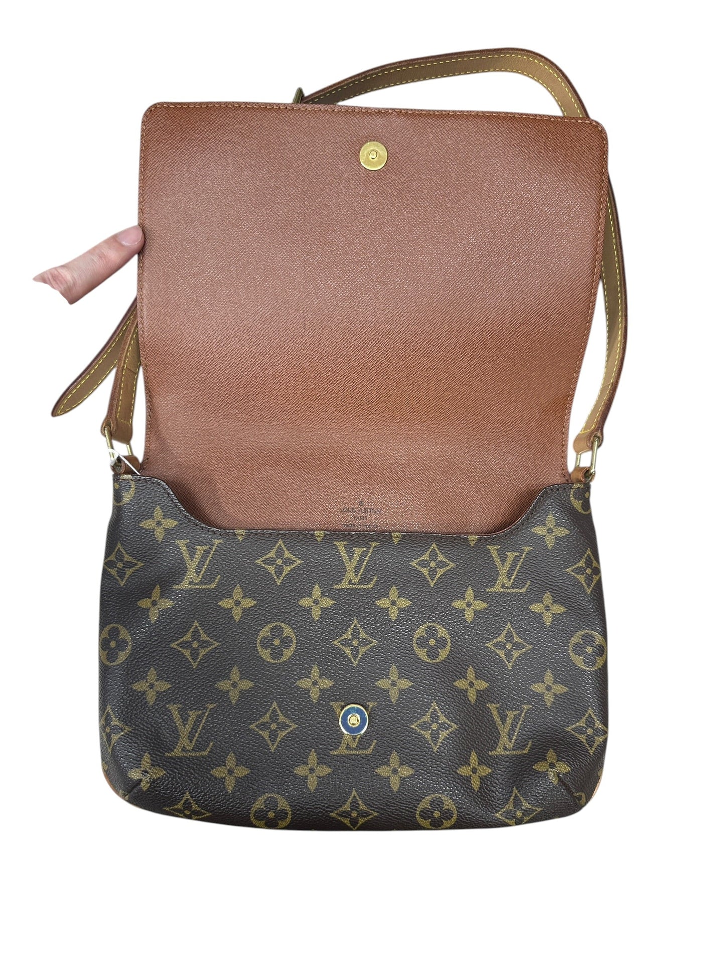 LOUIS VUITTON Monogram Musette Salsa Shoulder Bag Brown Gold Hardware | Authentic Pre-Owned Luxury