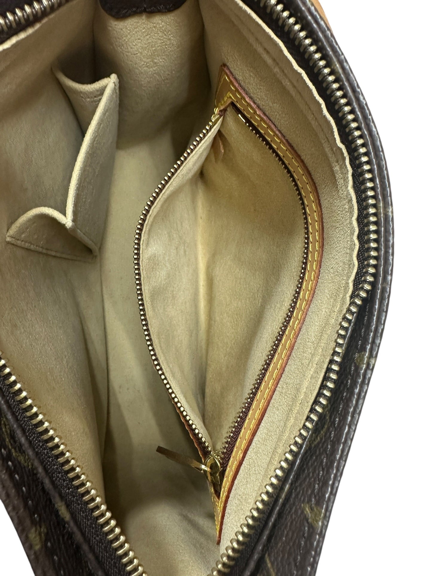 LOUIS VUITTON Monogram Looping MM Shoulder Bag Brown Gold Hardware | Authentic Pre-Owned Luxury