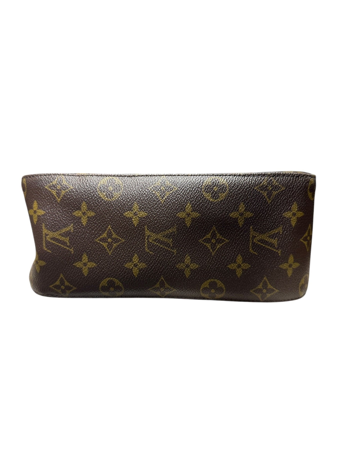 LOUIS VUITTON Monogram Looping MM Shoulder Bag Brown Gold Hardware | Authentic Pre-Owned Luxury
