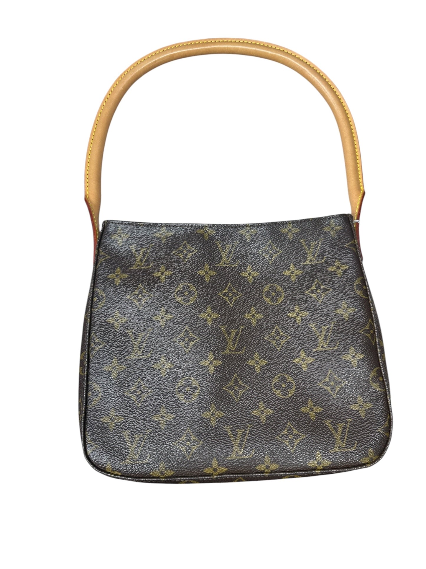 LOUIS VUITTON Monogram Looping MM Shoulder Bag Brown Gold Hardware | Authentic Pre-Owned Luxury