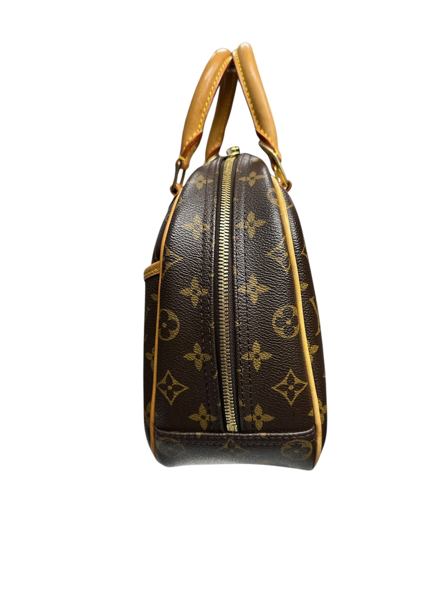 LOUIS VUITTON Monogram Alma PM Handbag Brown Gold Hardware | Authentic Pre-Owned Luxury