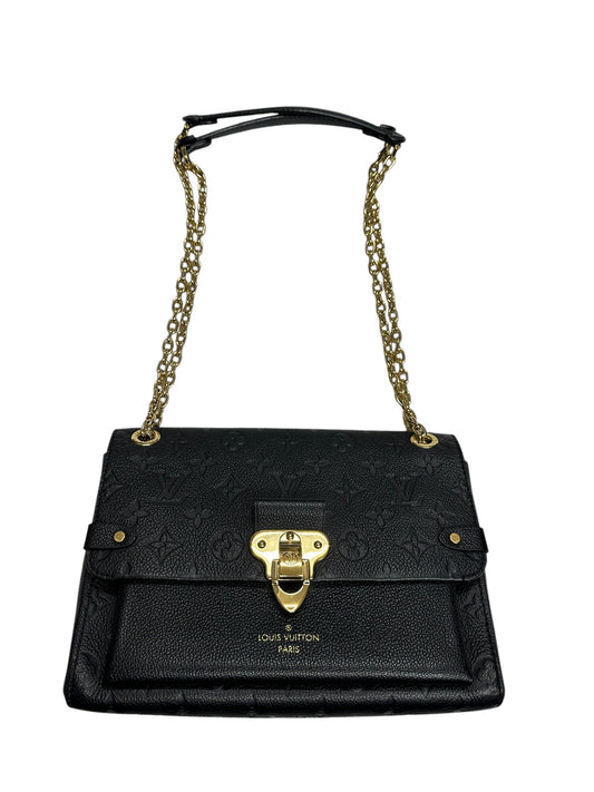 LOUIS VUITTON Empreinte Leather Flap Shoulder Bag Shoulder Bag Black Gold Hardware | Authentic Pre-Owned Luxury