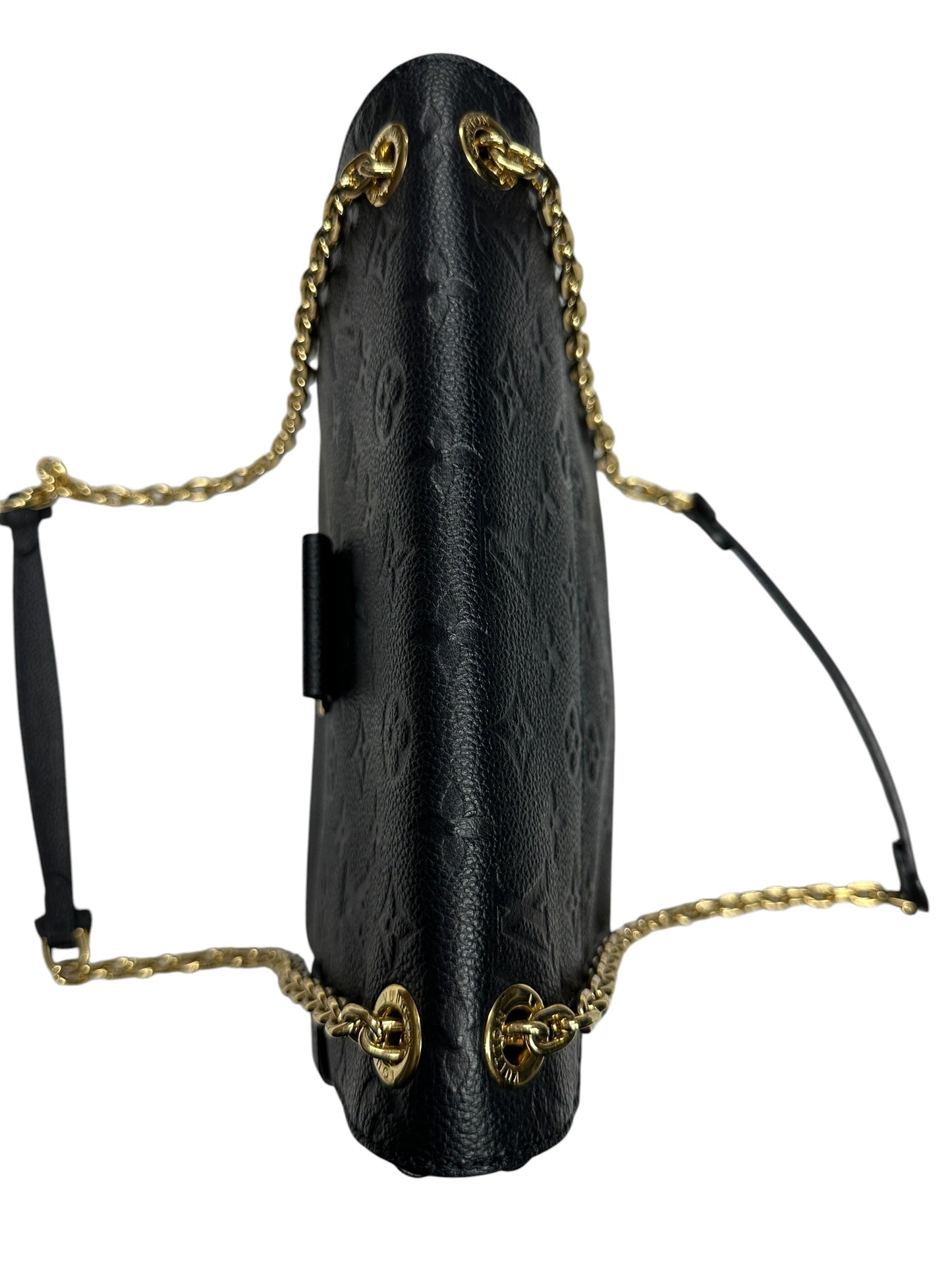 LOUIS VUITTON Empreinte Leather Flap Shoulder Bag Shoulder Bag Black Gold Hardware | Authentic Pre-Owned Luxury