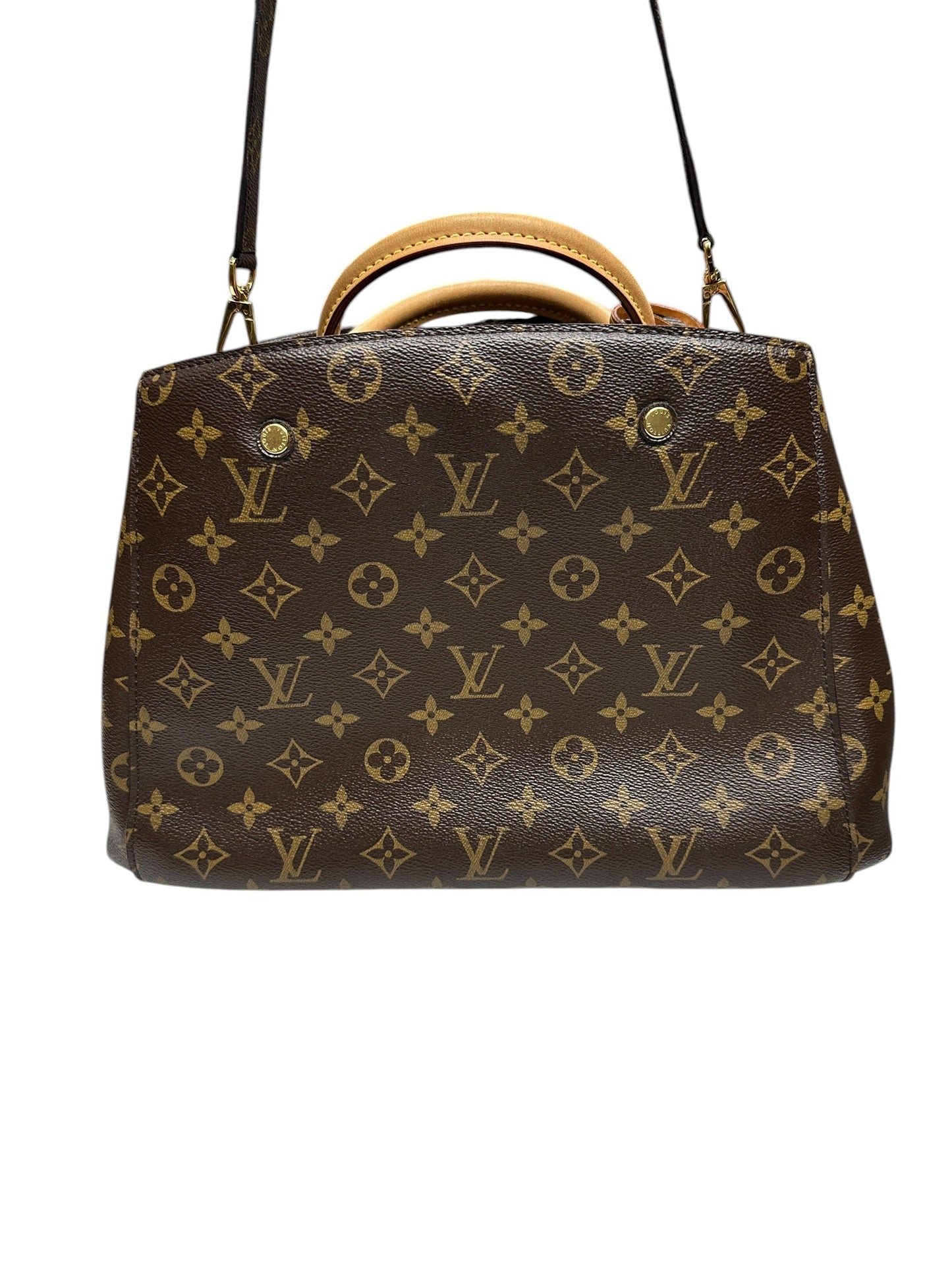 LOUIS VUITTON Monogram Estrela MM Tote Bag Brown Gold Hardware | Authentic Pre-Owned Luxury