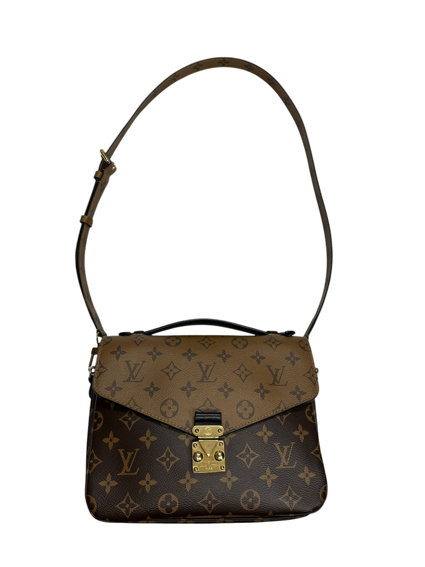 LOUIS VUITTON Monogram Reverse Dauphine MM Shoulder Bag | Authentic Pre-Owned Luxury