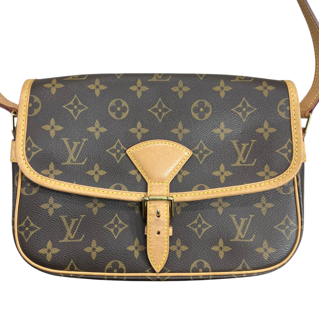 LOUIS VUITTON Monogram Saint Cloud PM Crossbody Bag Brown Gold Hardware | Authentic Pre-Owned Luxury