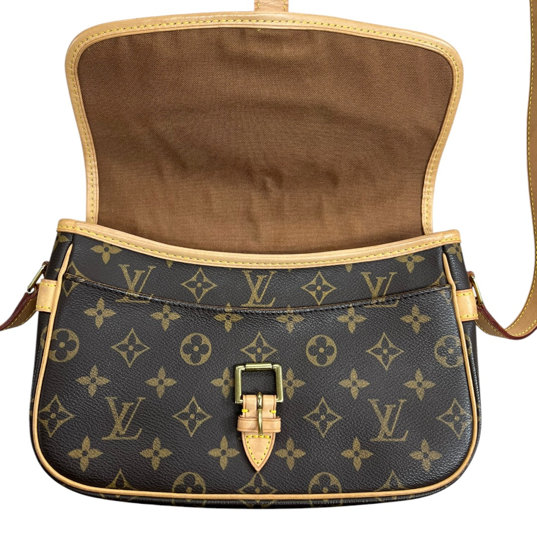 LOUIS VUITTON Monogram Saint Cloud PM Crossbody Bag Brown Gold Hardware | Authentic Pre-Owned Luxury