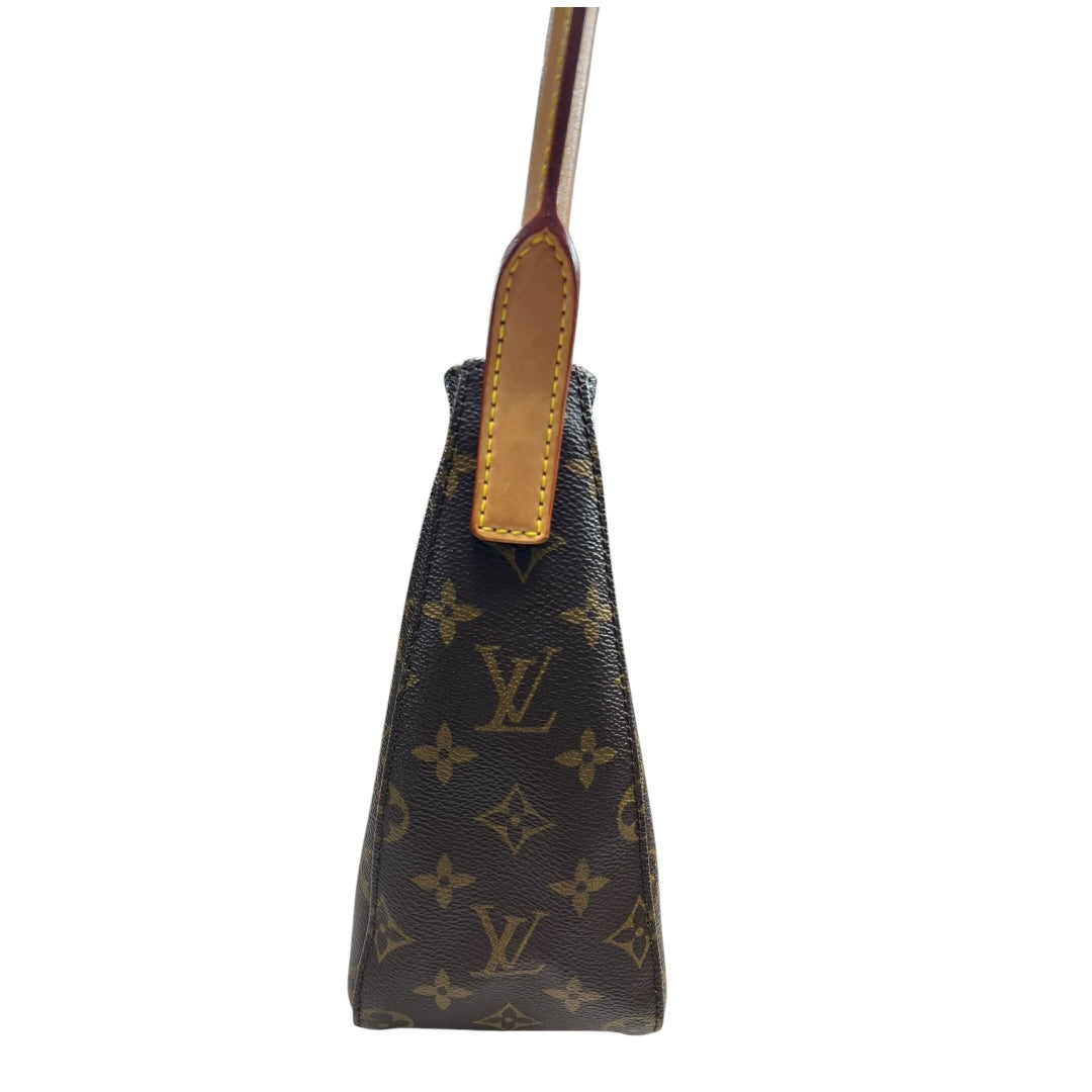 LOUIS VUITTON Monogram Looping MM Shoulder Bag Brown Gold Hardware | Authentic Pre-Owned Luxury