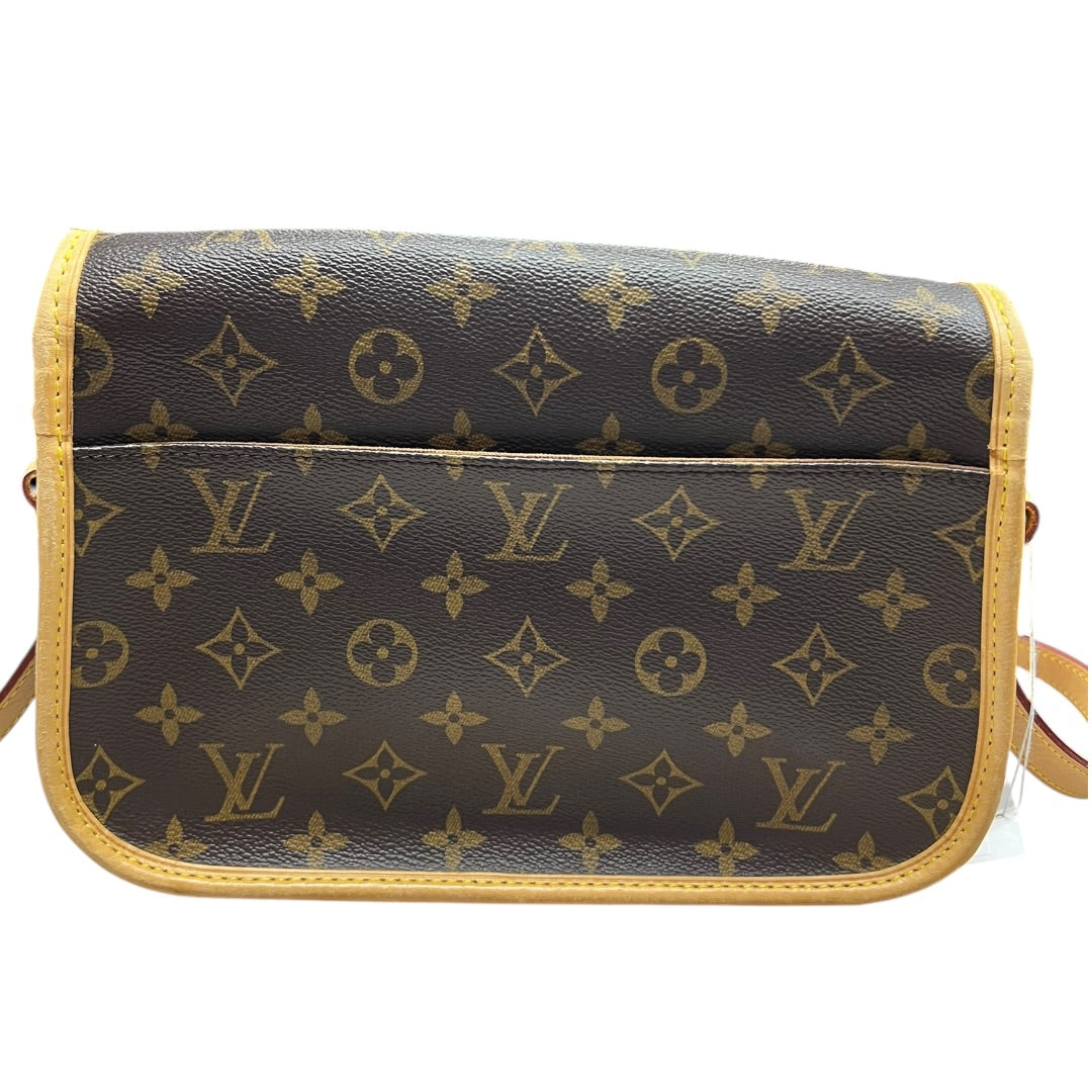LOUIS VUITTON Monogram Saint Cloud PM Crossbody Bag Brown Gold Hardware | Authentic Pre-Owned Luxury