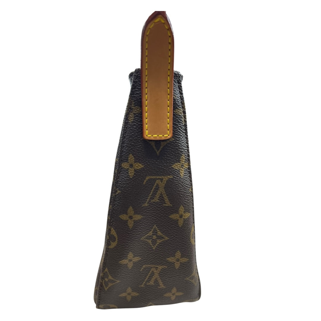 LOUIS VUITTON Monogram Looping MM Shoulder Bag Brown Gold Hardware | Authentic Pre-Owned Luxury