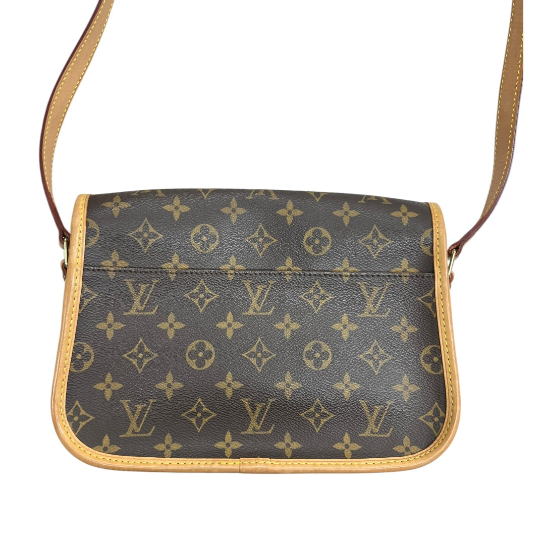 LOUIS VUITTON Monogram Saint Cloud PM Crossbody Bag Brown Gold Hardware | Authentic Pre-Owned Luxury