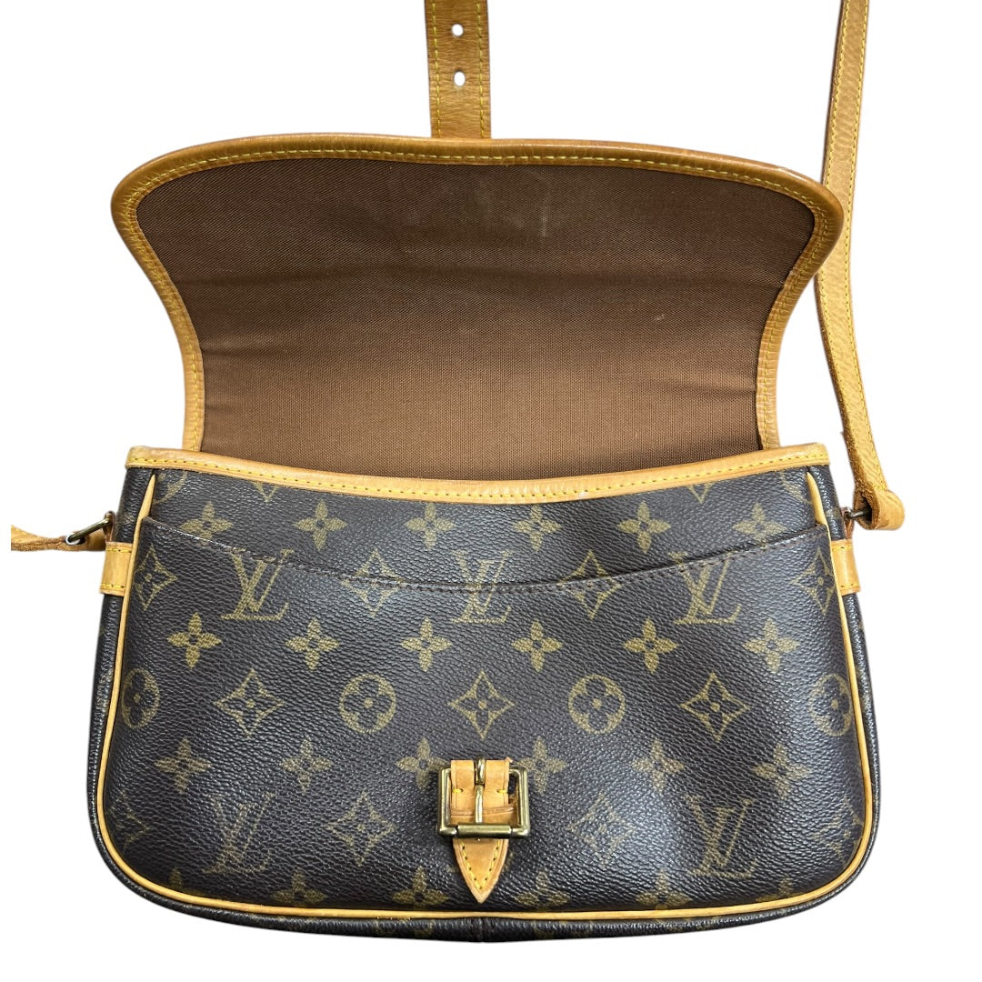 LOUIS VUITTON Monogram Sologne Crossbody Bag Brown Gold Hardware | Authentic Pre-Owned Luxury