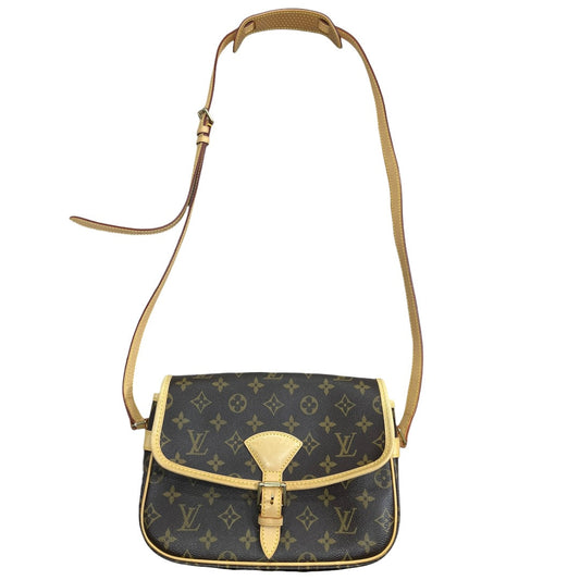 LOUIS VUITTON Monogram Saint Cloud PM Crossbody Bag Brown Gold Hardware | Authentic Pre-Owned Luxury