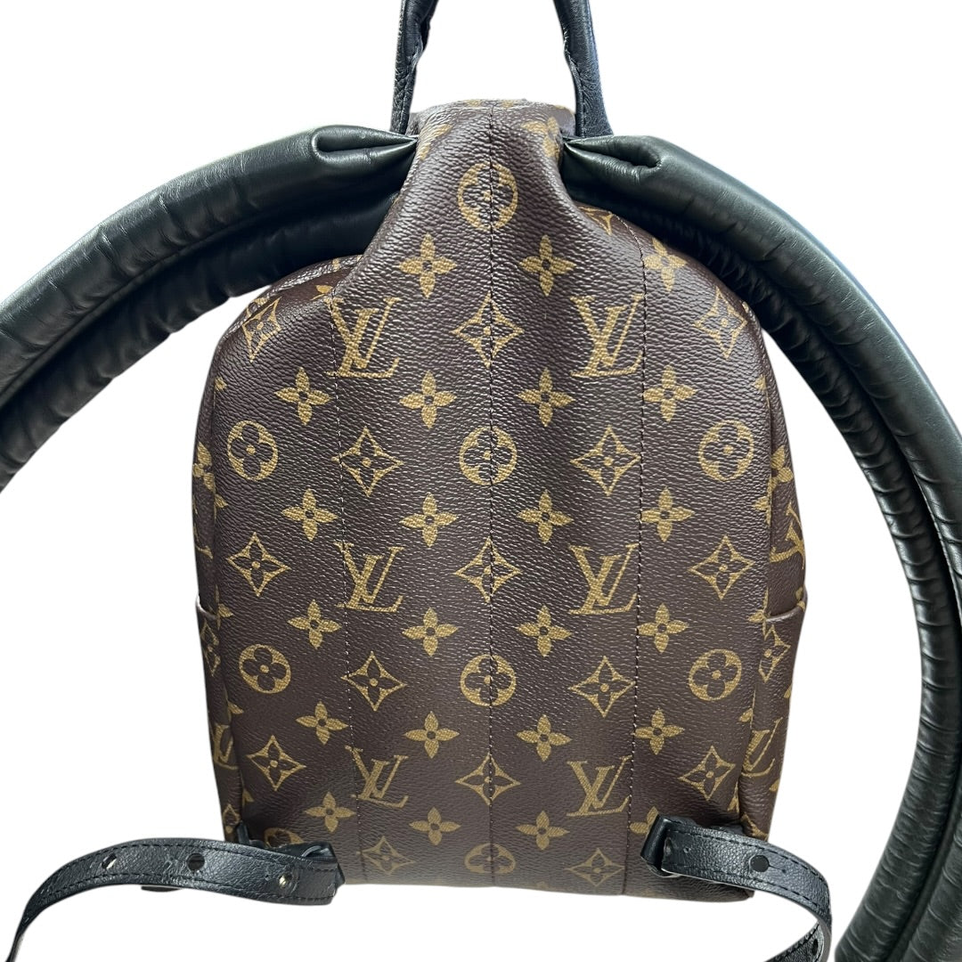 LOUIS VUITTON Monogram Palm Springs Mini Backpack Brown Gold Hardware | Authentic Pre-Owned Luxury