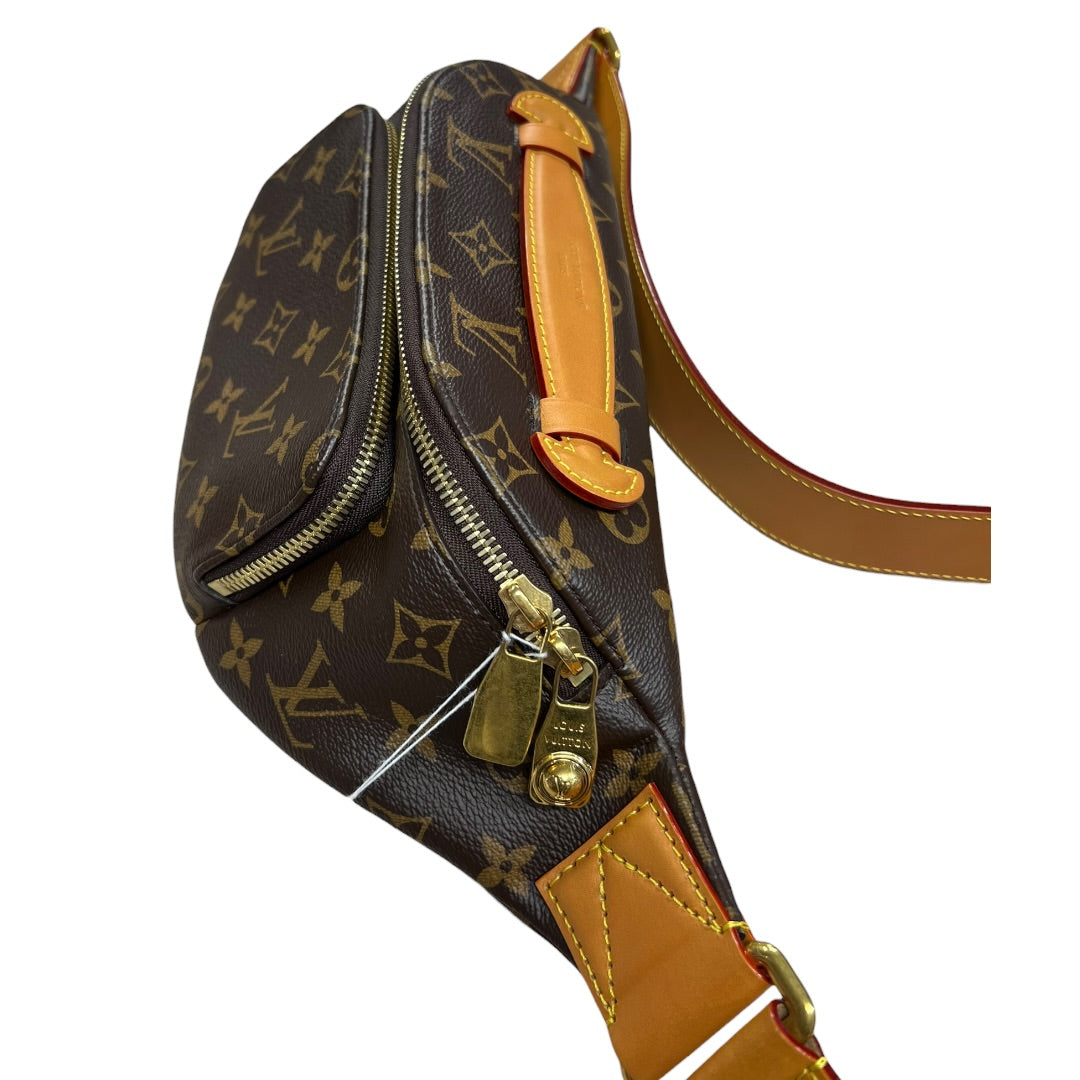 LOUIS VUITTON Monogram Bumbag Belt Bag Brown Gold Hardware | Authentic Pre-Owned Luxury