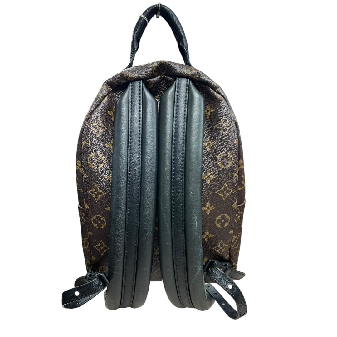 LOUIS VUITTON Monogram Palm Springs Mini Backpack Brown Gold Hardware | Authentic Pre-Owned Luxury