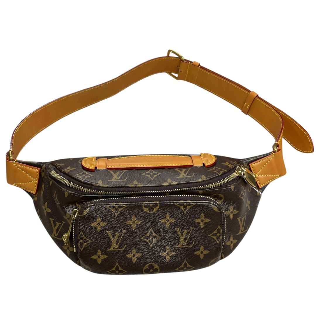 LOUIS VUITTON Monogram Bumbag Belt Bag Brown Gold Hardware | Authentic Pre-Owned Luxury