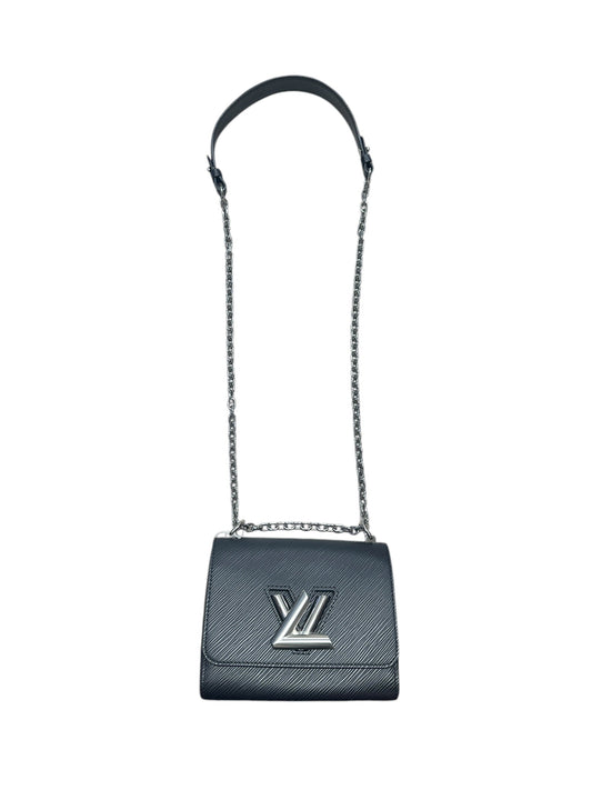 LOUIS VUITTON Epi Twist PM Shoulder Bag Black Silver Hardware | Authentic Pre-Owned Luxury