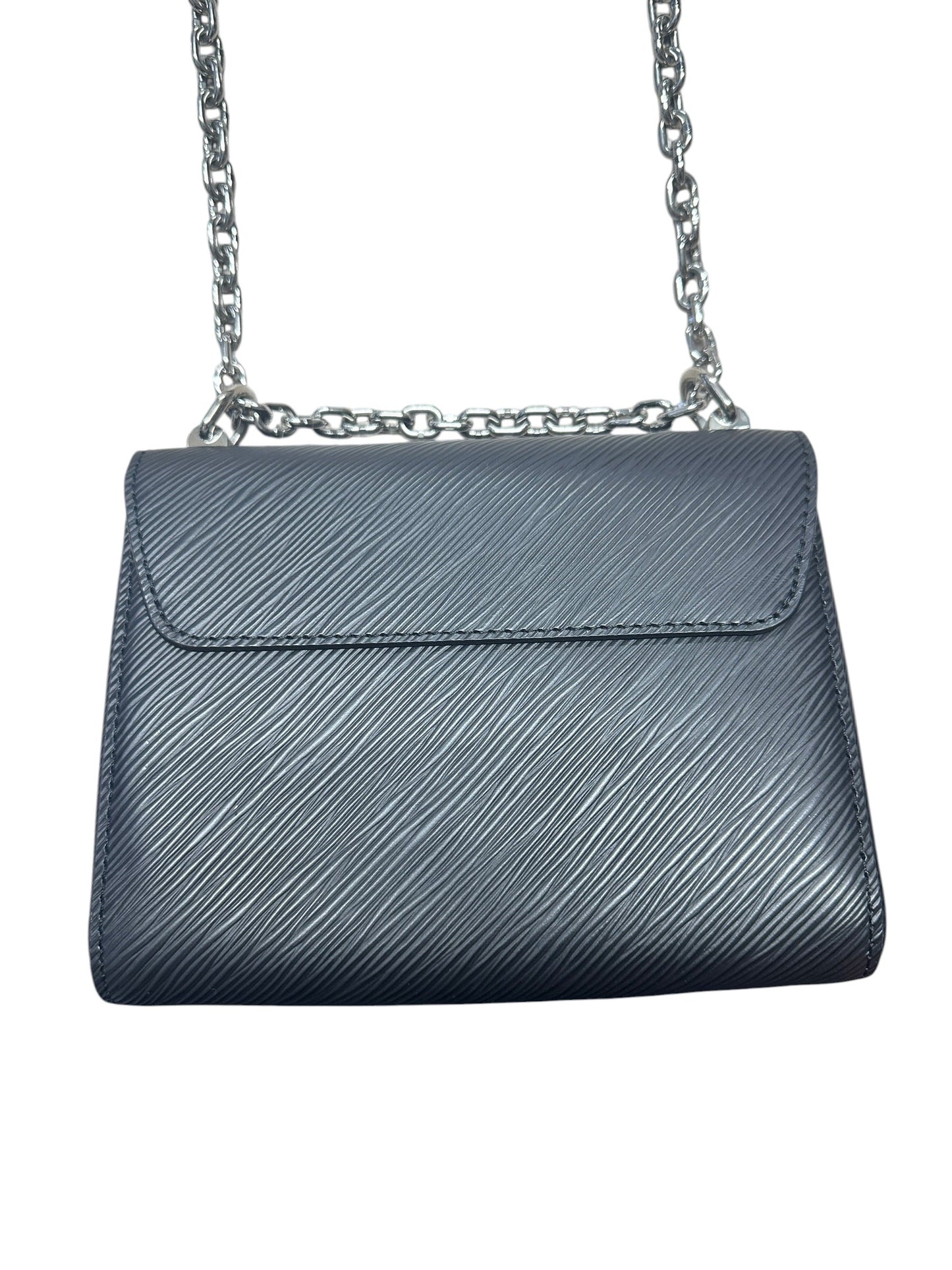 LOUIS VUITTON Epi Twist PM Shoulder Bag Black Silver Hardware | Authentic Pre-Owned Luxury