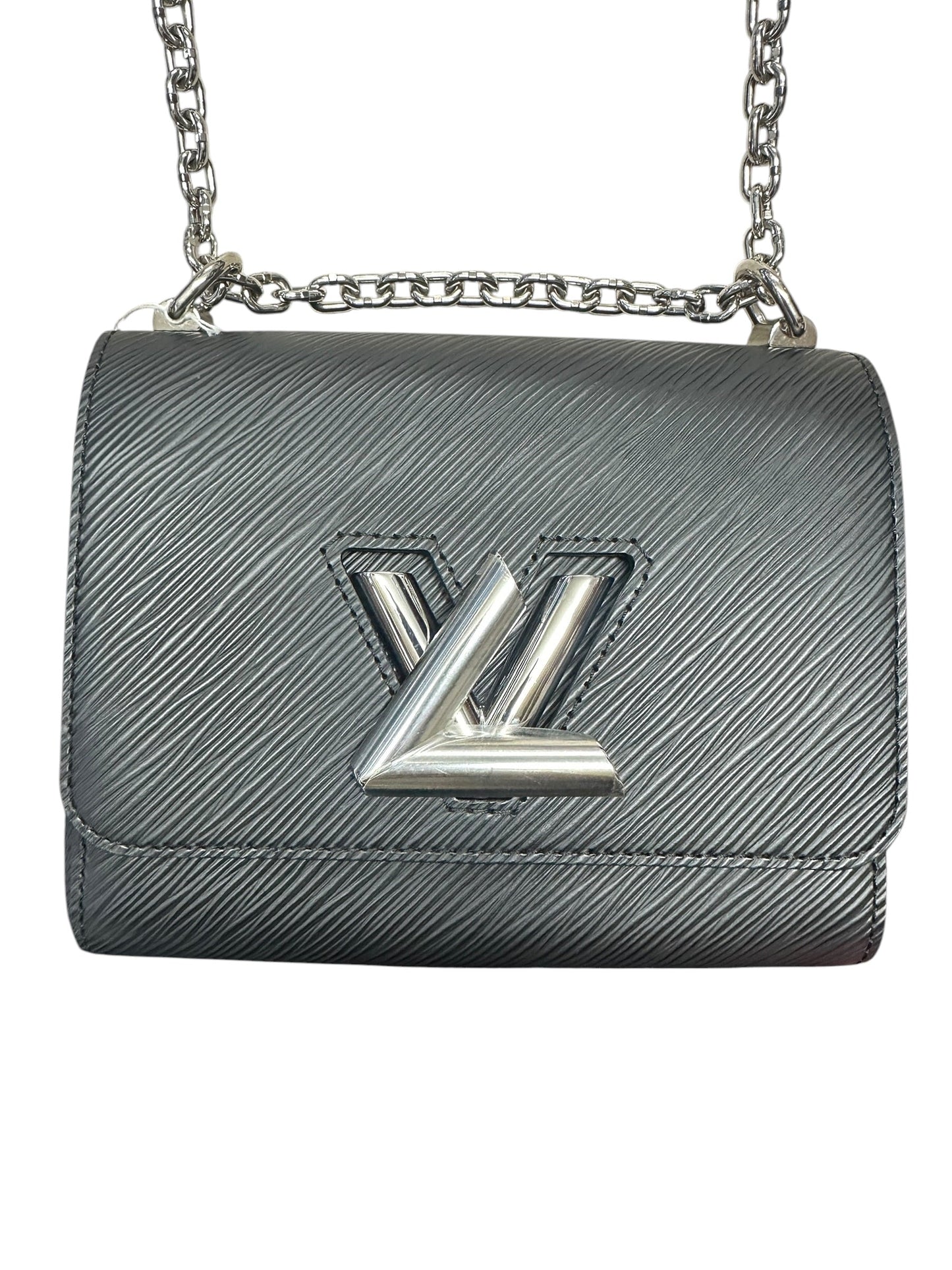 LOUIS VUITTON Epi Twist PM Shoulder Bag Black Silver Hardware | Authentic Pre-Owned Luxury