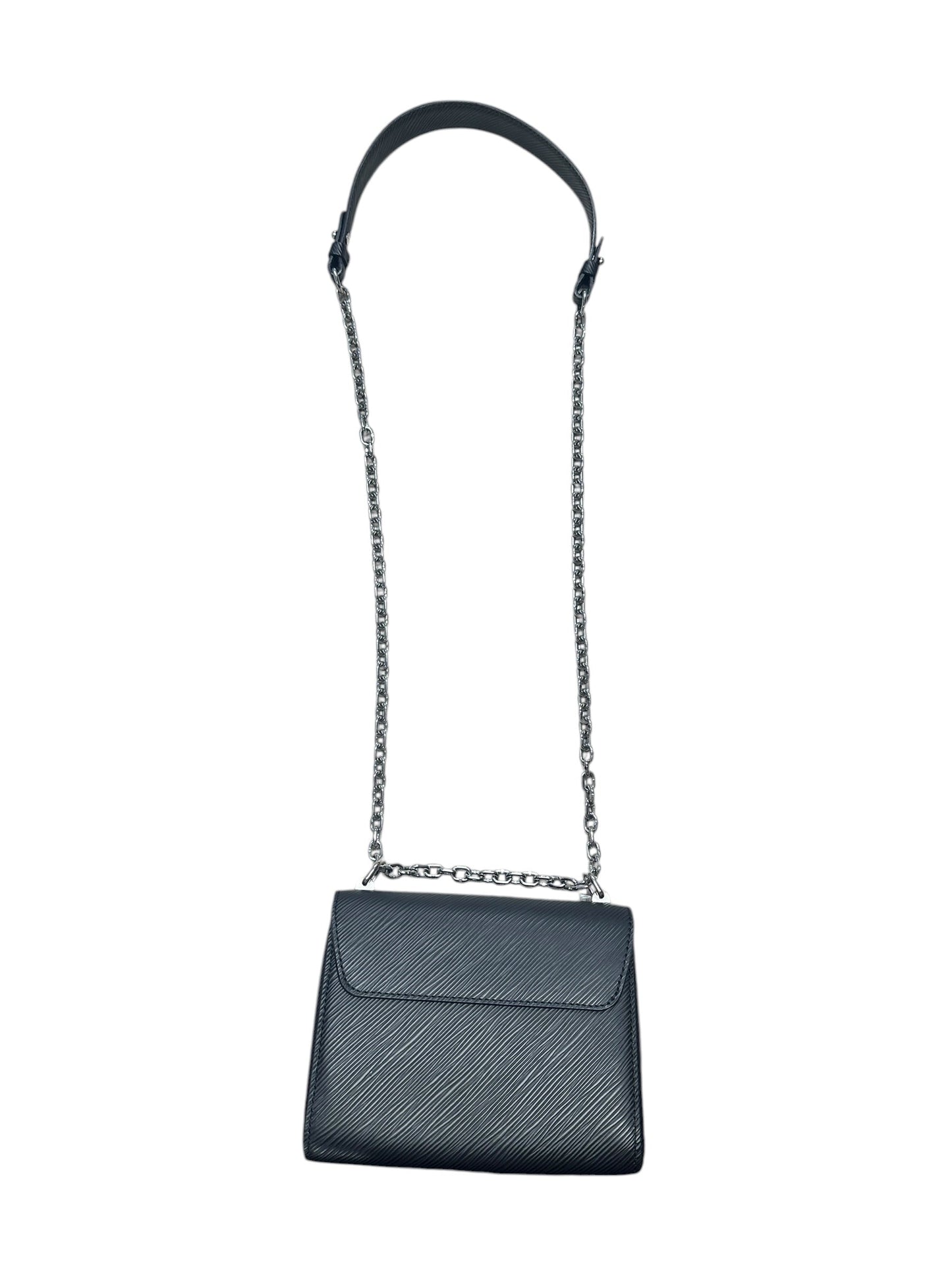 LOUIS VUITTON Epi Twist PM Shoulder Bag Black Silver Hardware | Authentic Pre-Owned Luxury