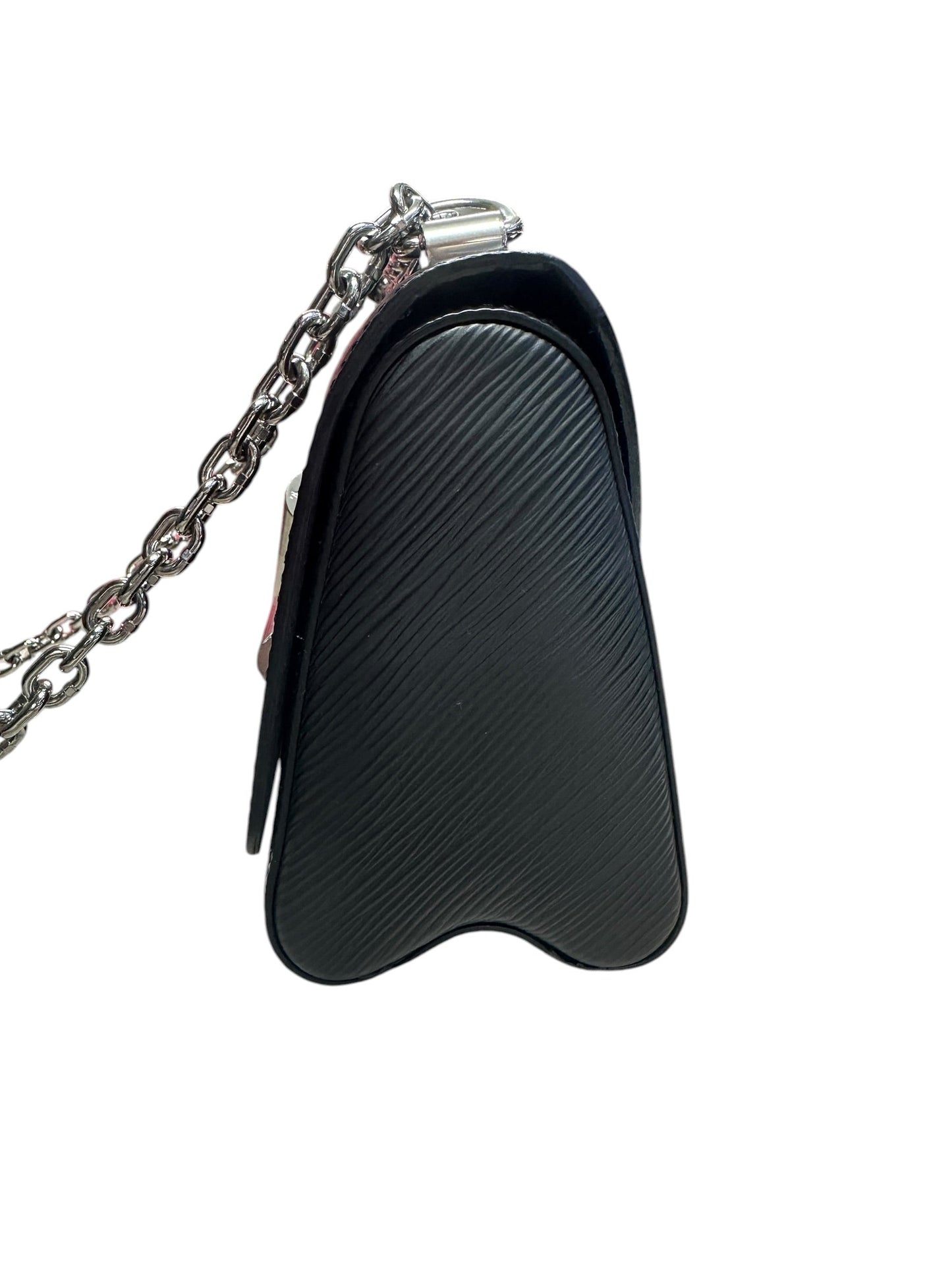 LOUIS VUITTON Epi Twist PM Shoulder Bag Black Silver Hardware | Authentic Pre-Owned Luxury