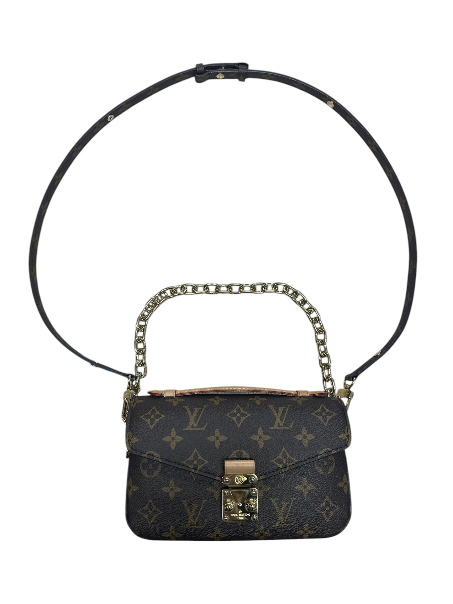 LOUIS VUITTON Monogram Pochette Metis East West Crossbody Bag | Authentic Pre-Owned Luxury