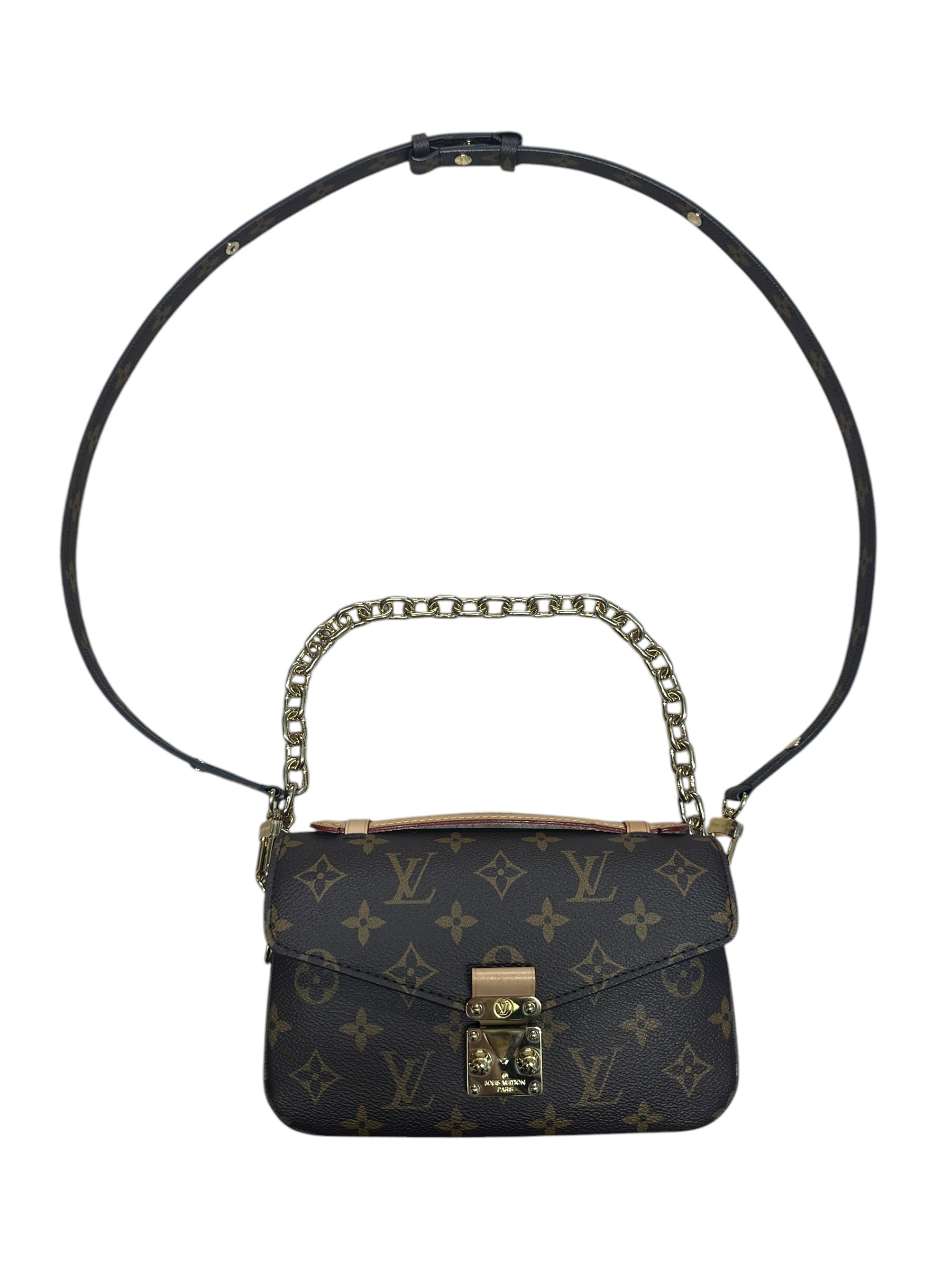 LOUIS VUITTON Monogram Pochette Metis East West Crossbody Bag | Authentic Pre-Owned Luxury