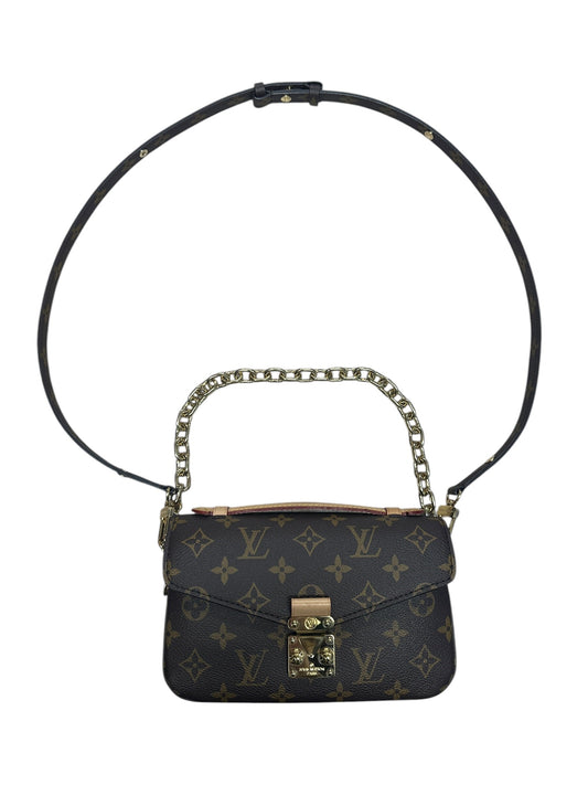 LOUIS VUITTON Monogram Pochette Metis East West Crossbody Bag | Authentic Pre-Owned Luxury