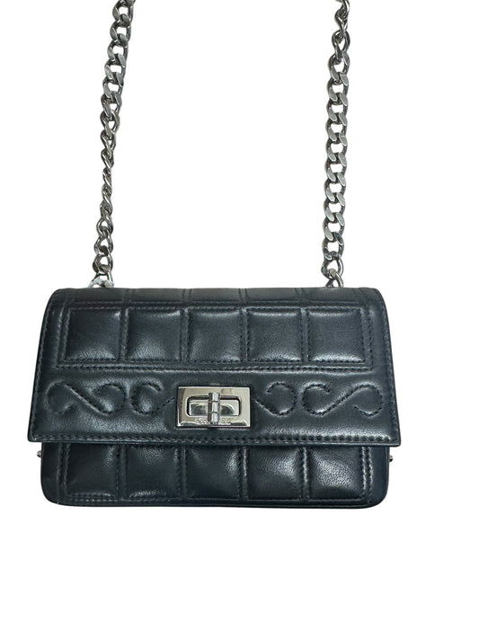 CHANEL Lambskin Square Quilted Mademoiselle Mini Flap Black Silver Hardware | Authentic Pre-Owned Luxury