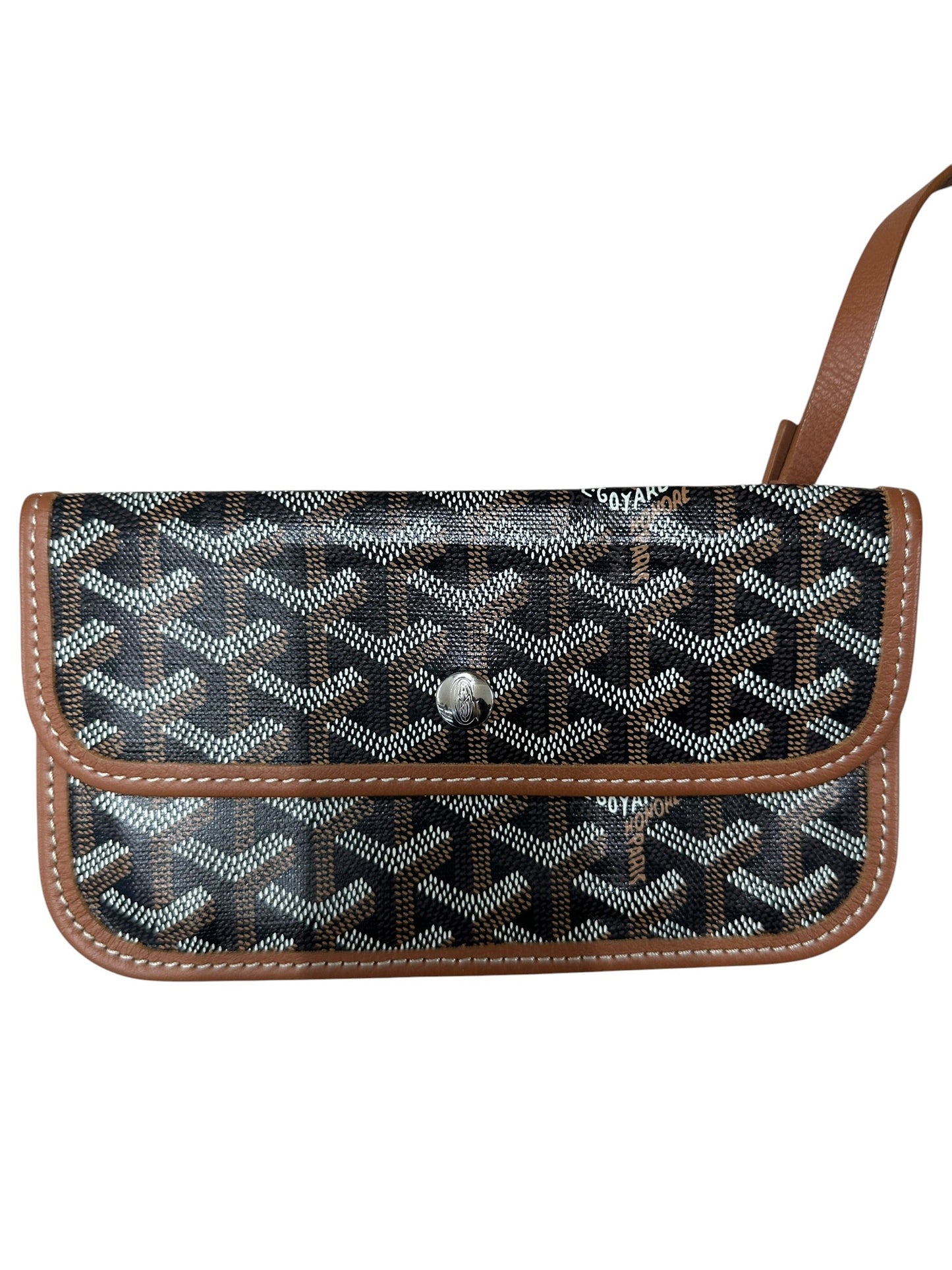 GOYARD Goyardine Saint Louis PM Custom Painted Tote Bag Black | Authentic Pre-Owned Luxury