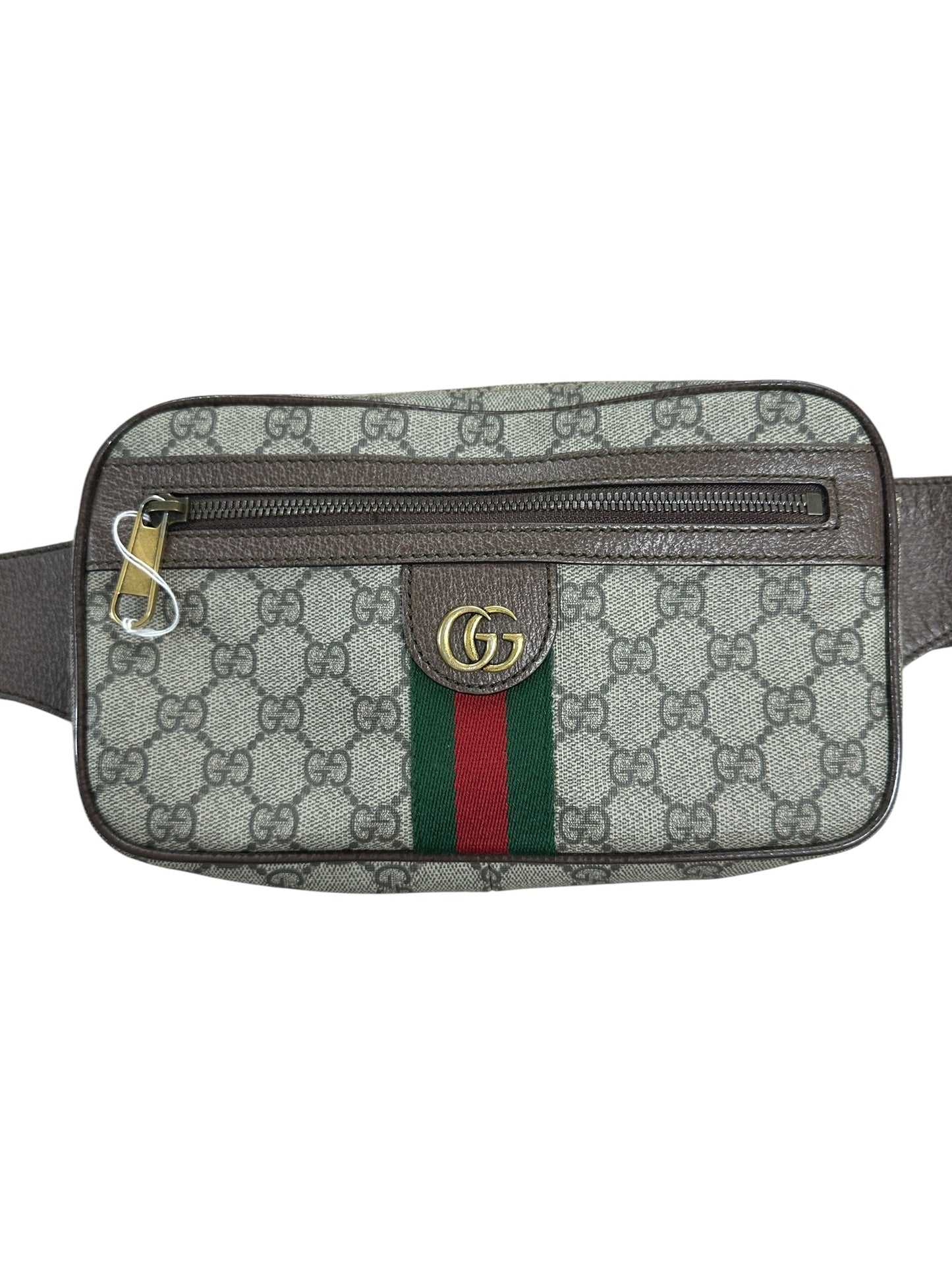 GUCCI GG Supreme Ophidia Belt Bag Brown Gold Hardware | Authentic Pre-Owned Luxury
