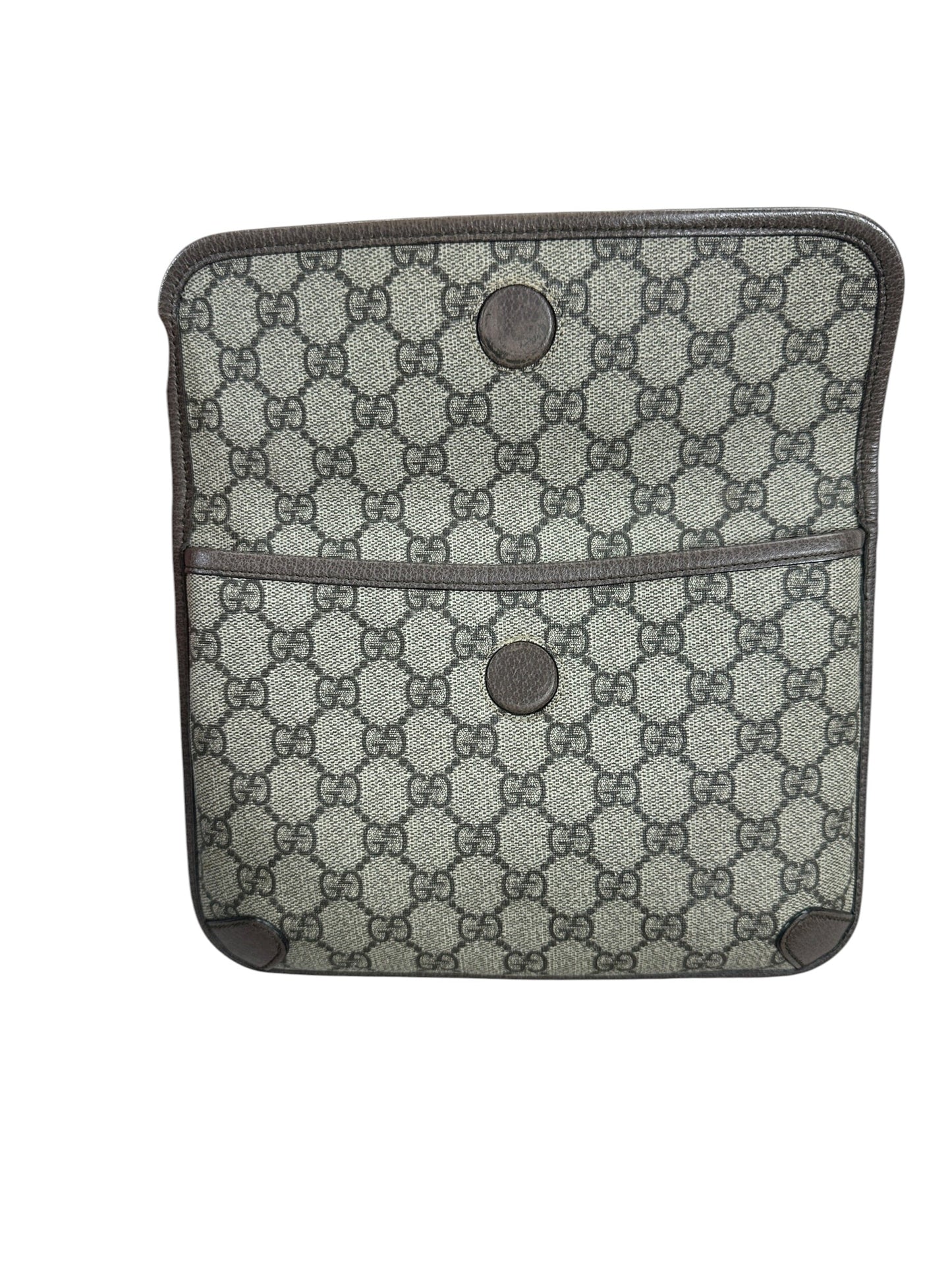 GUCCI GG Supreme Neo Vintage Belt Bag Beige Brown | Authentic Pre-Owned Luxury