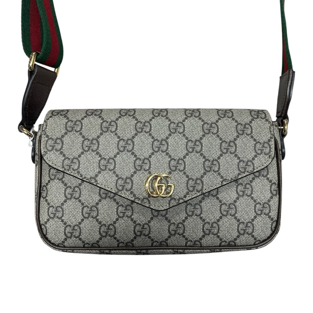 GUCCI GG Supreme Canvas Ophidia Small Shoulder Bag Shoulder Bag Beige, Ebony, Brown, Red, Green Gold Hardware | Authentic Pre-Owned Luxury