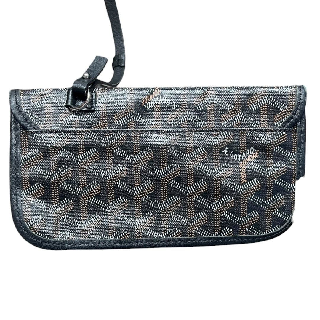 GOYARD Goyardine Canvas Saint Louis GM Tote Bag Black (Multi-color Monogram, Personalized) Silver Hardware | Authentic Pre-Owned Luxury