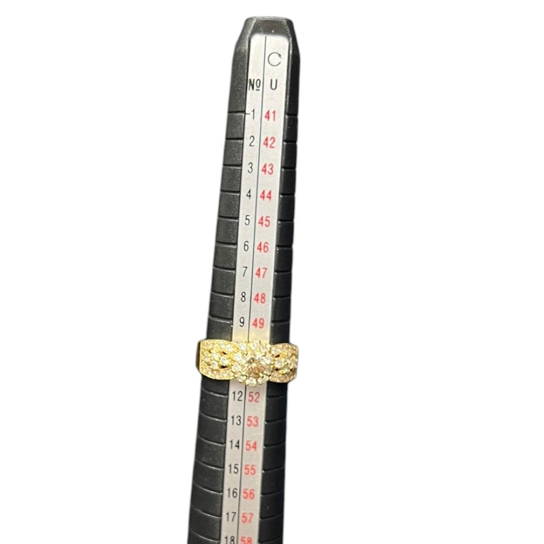 Brown Diamond Ring detail