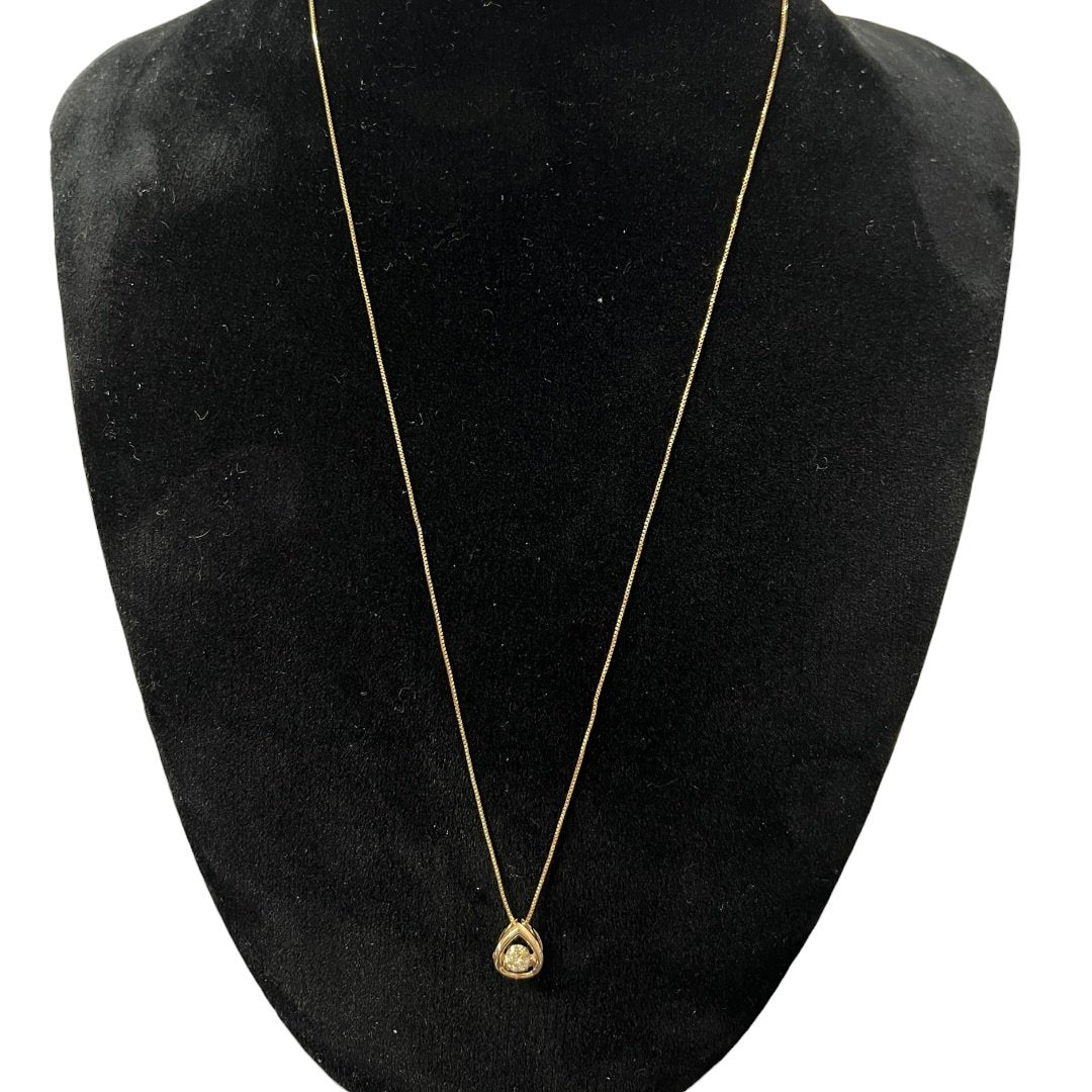Diamond Pendant side