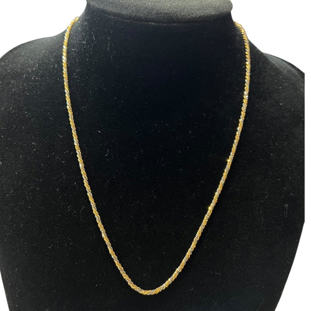 K18 Gold PT850 Platinum Combination Jewellery