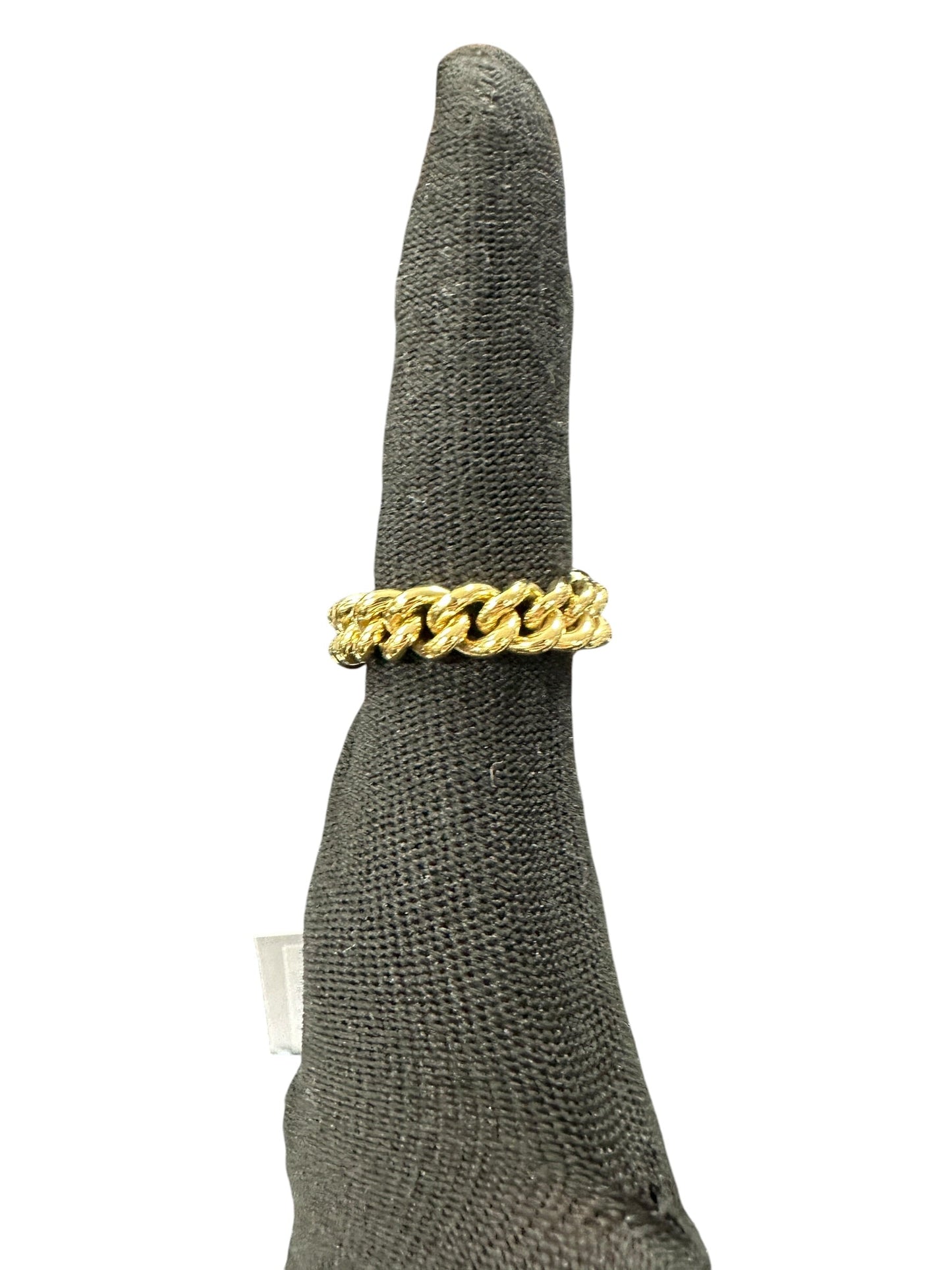 GIVENCHY Gold Tone Curb Chain Bracelet Heart Charm | Authentic Pre-Owned Luxury