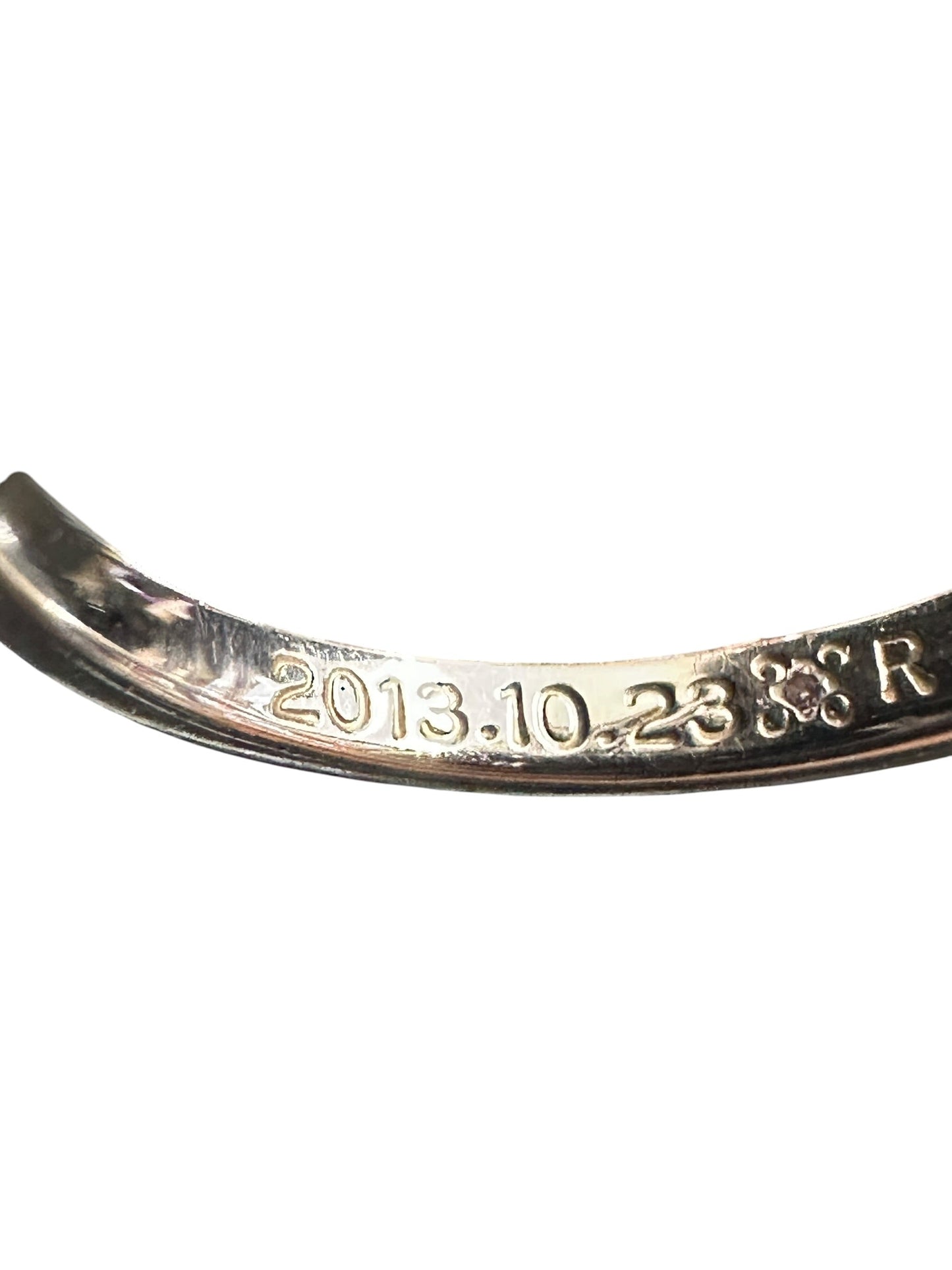 Pt900 Pave Diamond Eternity Ring 2.5g | Authentic Pre-Owned Luxury